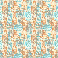 Bottles pattern N3