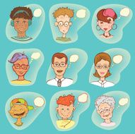 Ð¡artoon faces