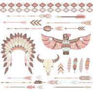 Tribal Indian Clip Art Collections