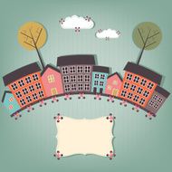 cartoon town design