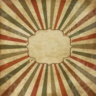 Vintage abstract background with frame