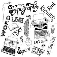 Retro Typography Doodles
