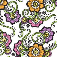 Flower vector ornament N2