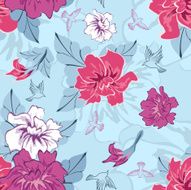 Seamless Floral Pattern N416