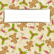 grunge background with christmas elements
