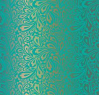 Doodle paisley seamless pattern