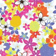 Seamless Floral Pattern N418