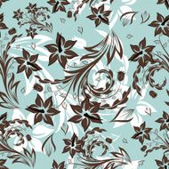 Seamless Floral Pattern N421