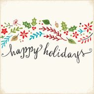 Holiday greeting card N5