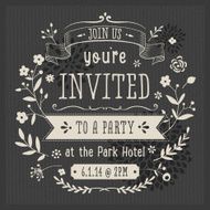 Hand Drawn Invitation