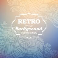 Retro wave background N2