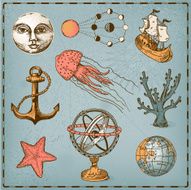 Decorative nautical set N2