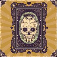Poker card frame