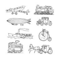 Retro transport Old times N3