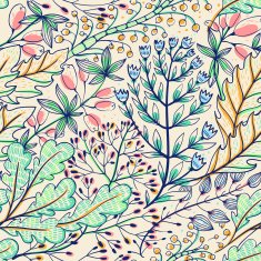 Vector floral seamless pattern N26
