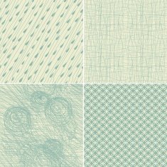 Set of four seamless abstract backgrounds N2