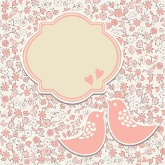 Template frame design for greeting card N53