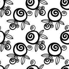 Seamless pattern with flowers N28