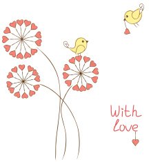 Romantic birds