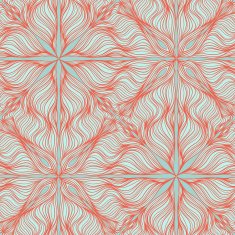 pink wave seamless pattern