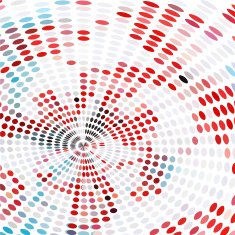 abstract polka dots pattern background