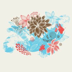 Floral background N147
