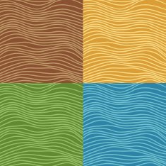 Wave Background In Four Variations
