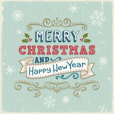 Hand Drawn Christmas Card N23