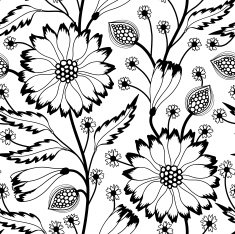 Seamless Floral Pattern N352