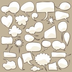 Speech Bubble Set N15