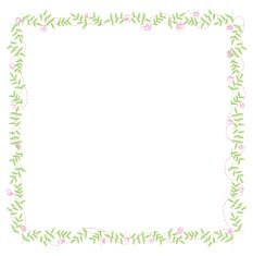 floral ornaments with leafs