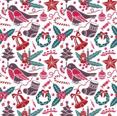 Christmas seamless pattern N85