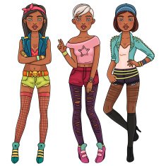 Fashion RnB girls N2