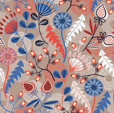 Seamless Floral Pattern N353