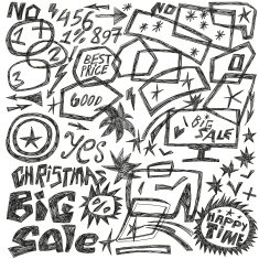 frames sale - doodles