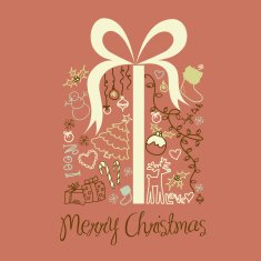 Christmas present box N6