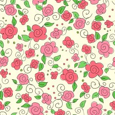 Seamless floral background N58