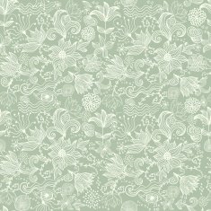 Retro floral seamless background N24
