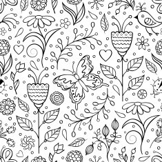 Floral background N153