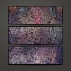 ethnic pattern card set
