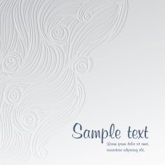 Abstract hand-drawn waves background N25