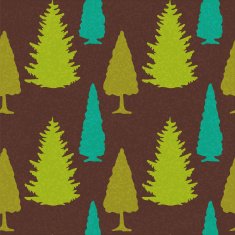 Seamless pattern with Christmas trees N13