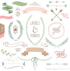 Wedding graphic set N16