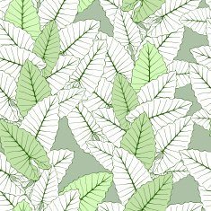 Foliate seamless ornament