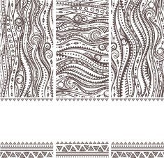 Beautiful floral set of banners N12