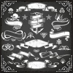 Chalkboard Banners N2