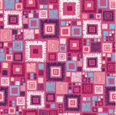 Drawn Squares Seamless Pattern Background
