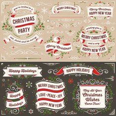 Christmas Design Elements N18