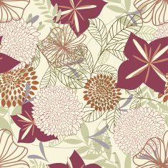 Seamless floral background N59
