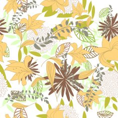 Seamless Floral Pattern N369